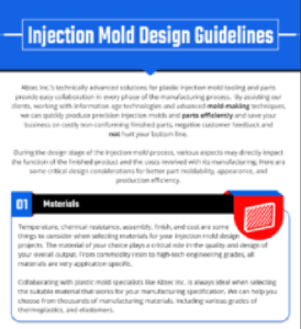 Injection Mold Guidelines